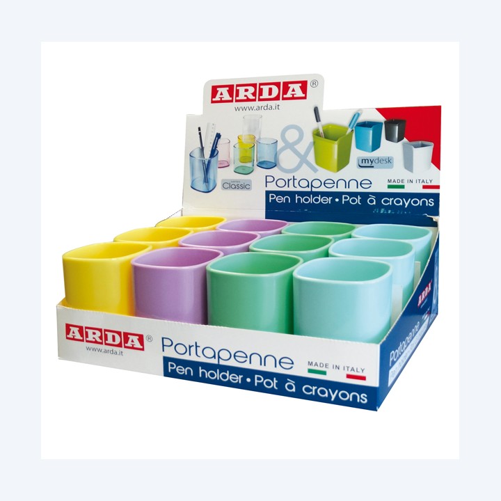 Portapenne Keep Colour Pastel colori assortiti Arda | Ecotempo