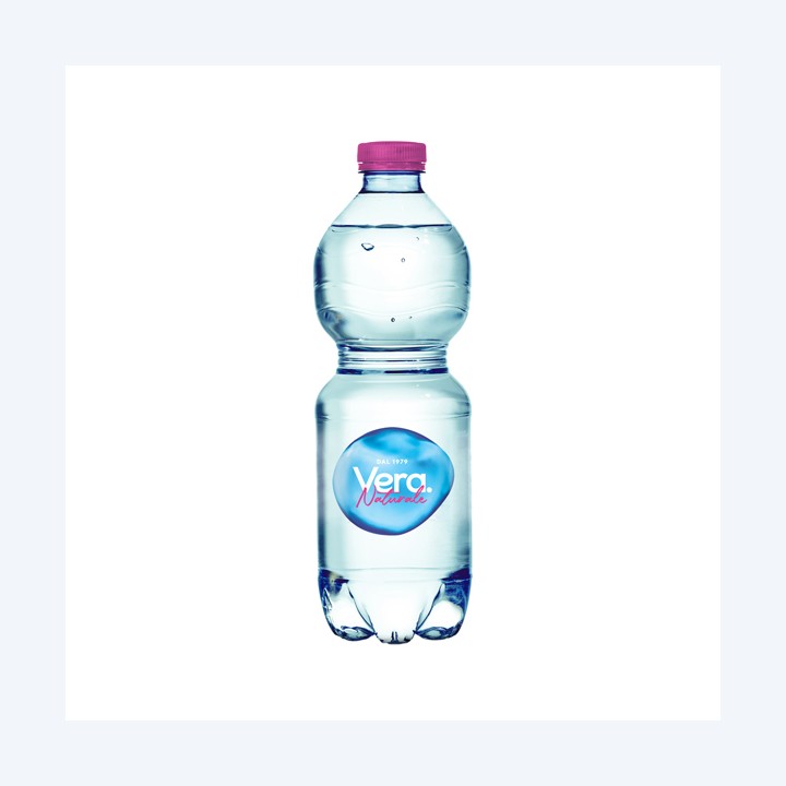 Acqua naturale PET bottiglia da 500 ml Vera | Ecotempo