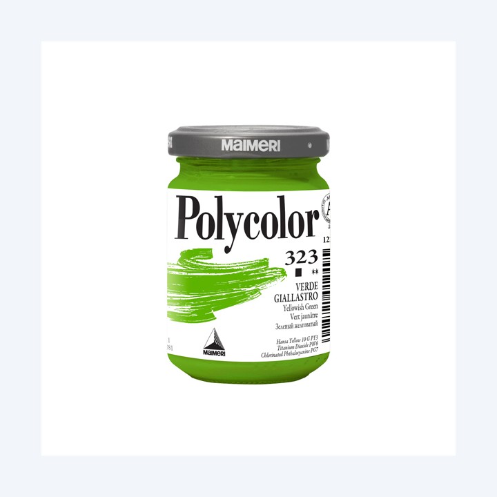 Colore vinilico Polycolor 140 ml verde — 85231 | Ecotempo
