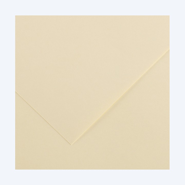 Foglio Colorline 70x100 cm 220 gr crema Canson | Ecotempo