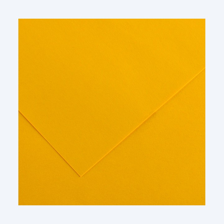 Foglio Colorline 70x100 cm 220 gr giallo oro Canson | Ecotempo