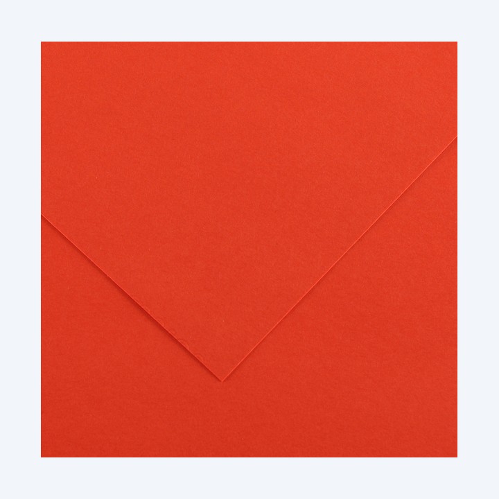 Foglio Colorline 70x100 cm 220 gr rosso vivo Canson | Ecotempo