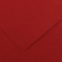 Foglio Colorline 70x100 cm 220 gr rosso granata Canson | Ecotempo