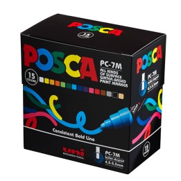 Marcatore a base d'acqua Uni Posca PC7M — 85825 | Ecotempo