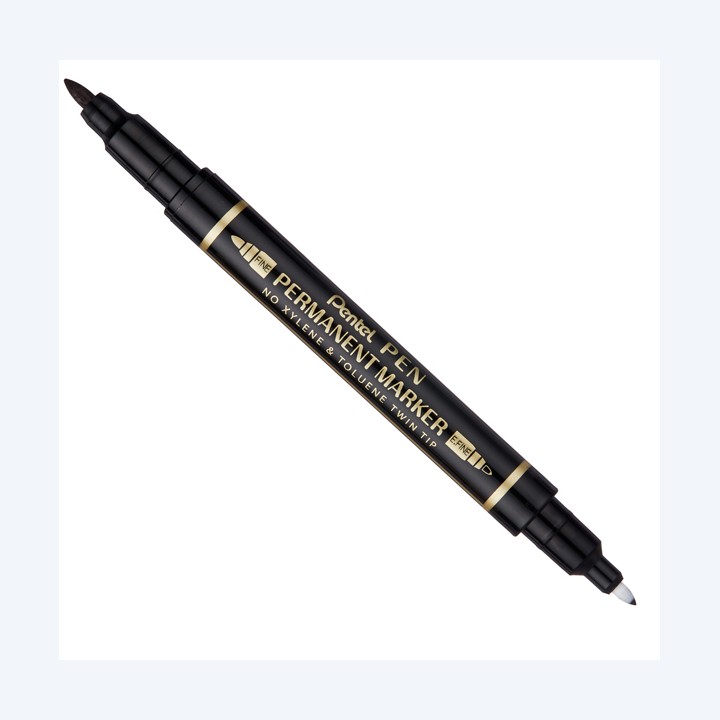 Marcatore permanente Twin tip doppia — 85826 | Ecotempo