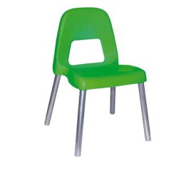 Sedia per bambini Piuma H 31 cm verde CWR | Ecotempo