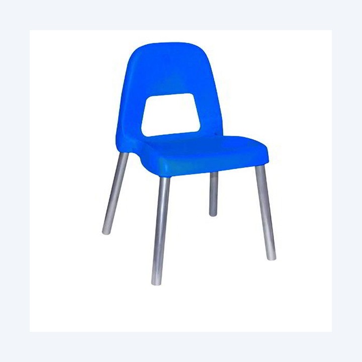 Sedia per bambini Piuma H 31 cm blu CWR | Ecotempo