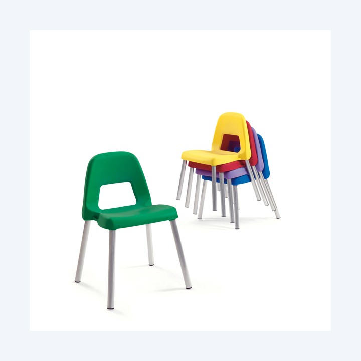 Sedia per bambini Piuma H 35 cm rosso CWR | Ecotempo