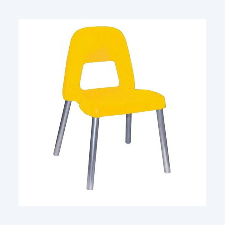 Sedia per bambini Piuma H 35 cm giallo CWR | Ecotempo