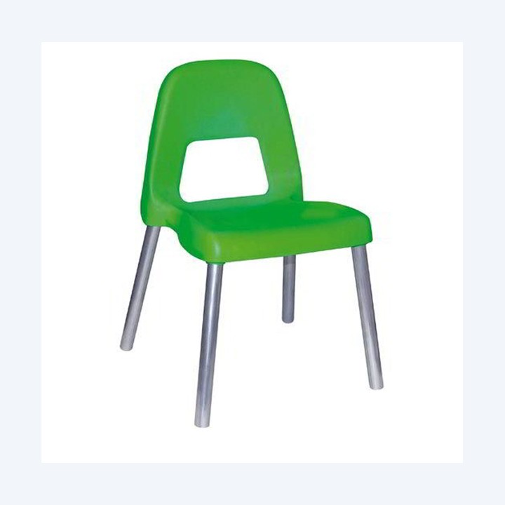 Sedia per bambini Piuma H 35 cm verde CWR | Ecotempo