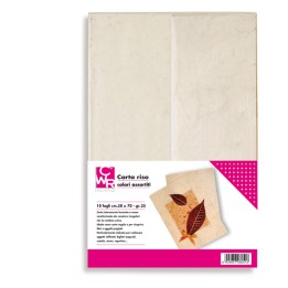 Carta Riso 50 x 70 cm CWR conf. 10 fogli | Ecotempo