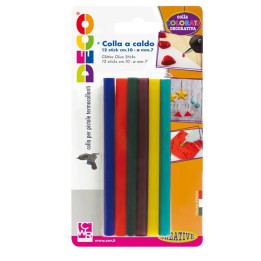 Colle stick per pistole mini colori — 86221 | Ecotempo