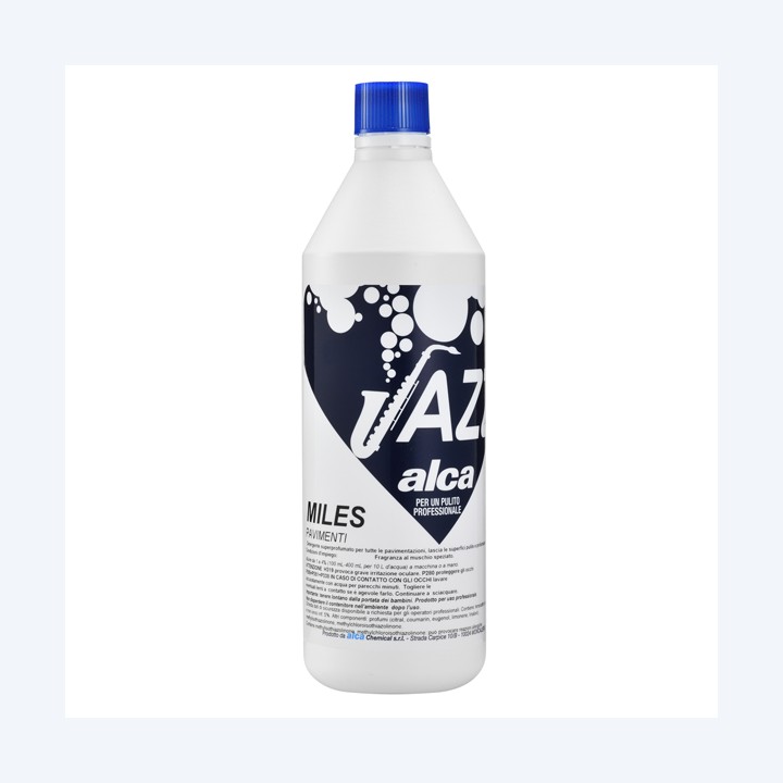 Detergente pavimenti linea Jazz Miles muschio 1 L Alca | Ecotempo