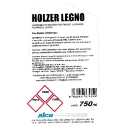 Detergente legno Holzer trigger da 750 ml Alca | Ecotempo