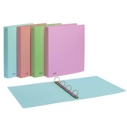 Raccoglitore Pastel 22 x 30 cm 4 anelli — 86333 | Ecotempo