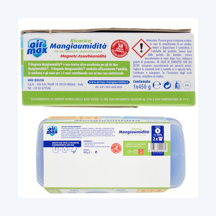 Kit mangiaumidità Tab Vortex 1+1 — 86555 | Ecotempo