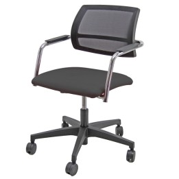 Poltroncina visitatore Lithium LTGN con — 86712 | Ecotempo