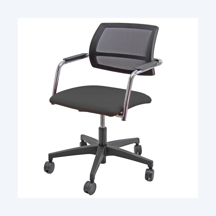 Poltroncina visitatore Lithium LTGN con — 86712 | Ecotempo