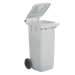 Bidone carrellato 48x55x93 cm 120 L — 86722 | Ecotempo