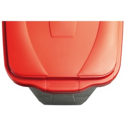 Bidone mobile 49x54x85 cm con chiusura — 86732 | Ecotempo