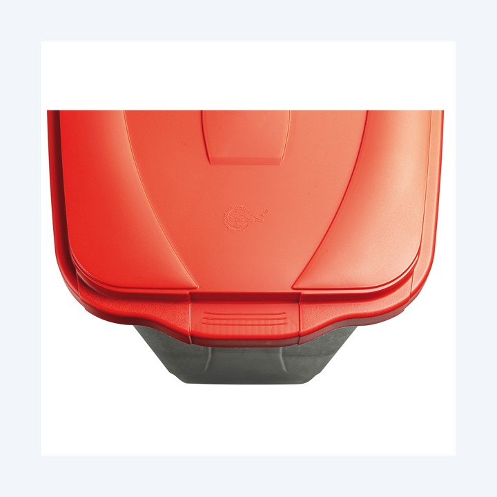 Bidone mobile 49x54x85 cm con chiusura — 86732 | Ecotempo