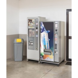 Bidone mobile Push con coperchio — 86733 | Ecotempo