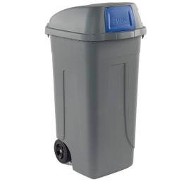 Bidone mobile Push con coperchio — 86735 | Ecotempo