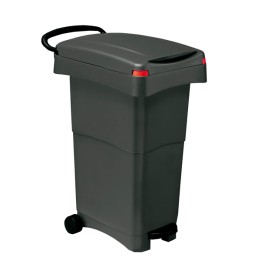 Bidone mobile a pedale 80 L 40x65x81 cm — 86738 | Ecotempo