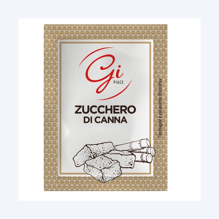Zucchero di canna 200 bustine da 5 gr cadauna Viander | Ecotempo