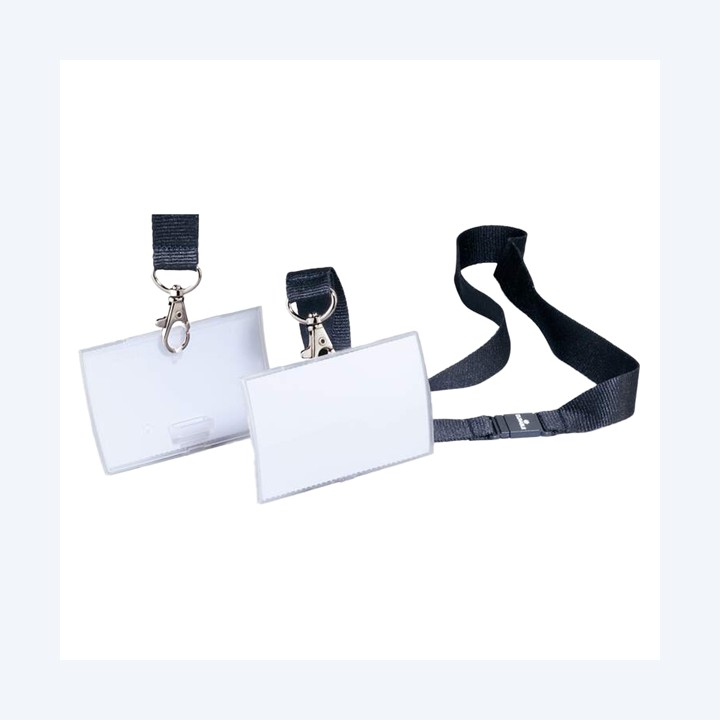 Portanome con cordoncino 6 x 9 cm Durable conf. 5 pezzi | Ecotempo