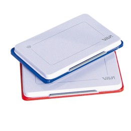 Cuscinetto per timbri in gomma blu Viva | Ecotempo