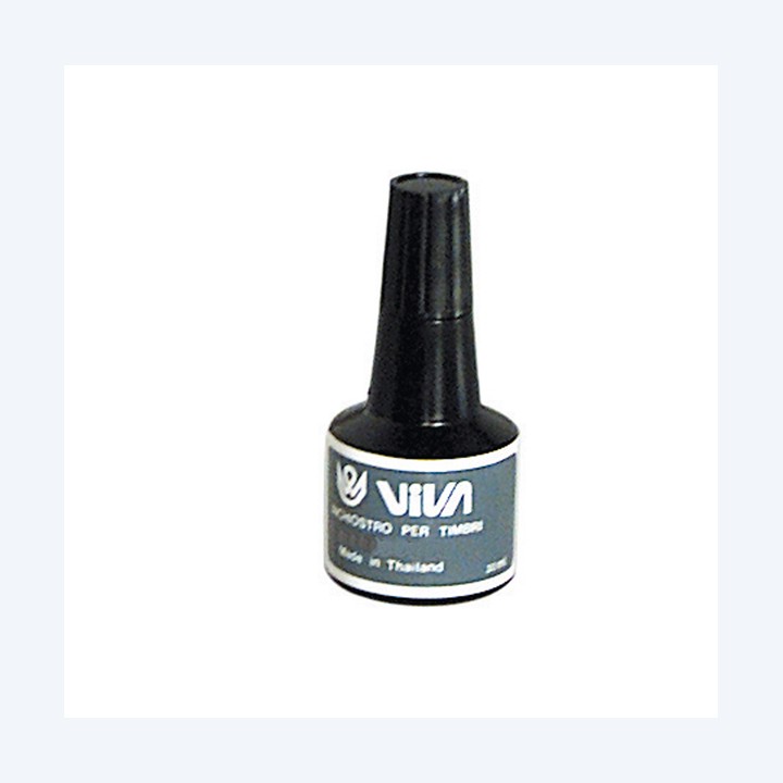 Inchiostro per cuscinetti a base d'olio 30 gr nero Viva | Ecotempo