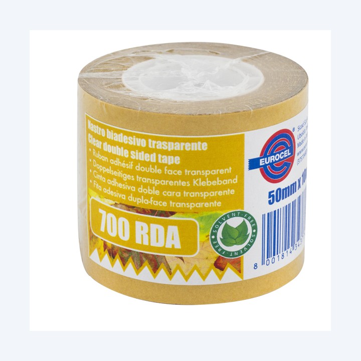 Nastro biadesivo 700RDA confezionato — 87009 | Ecotempo