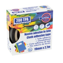 Nastro adesivo telato TPA 200 19 mm x — 87017 | Ecotempo