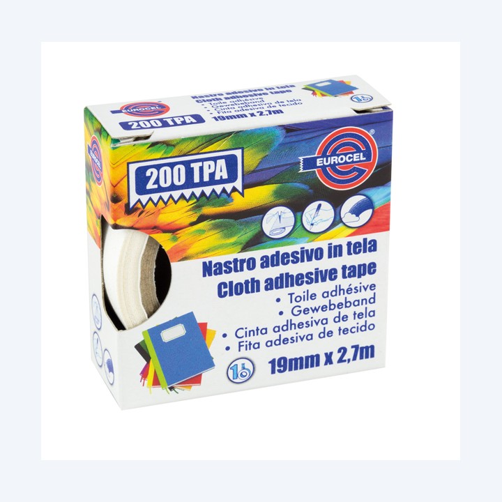 Nastro adesivo telato TPA 200 19 mm x — 87019 | Ecotempo