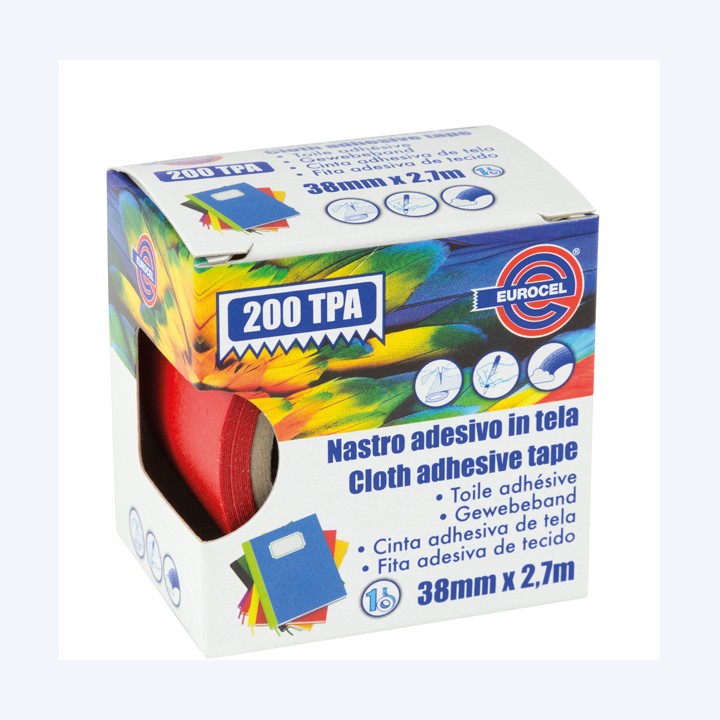 Nastro adesivo telato TPA 200 38 mm x — 87023 | Ecotempo