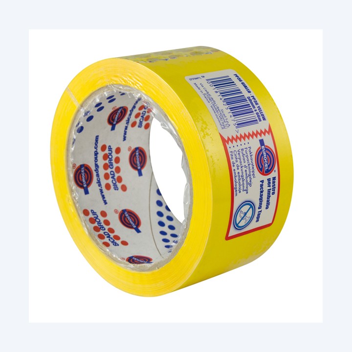 Nastro adesivo PP36NN 5 cm x 66 m giallo Eurocel | Ecotempo