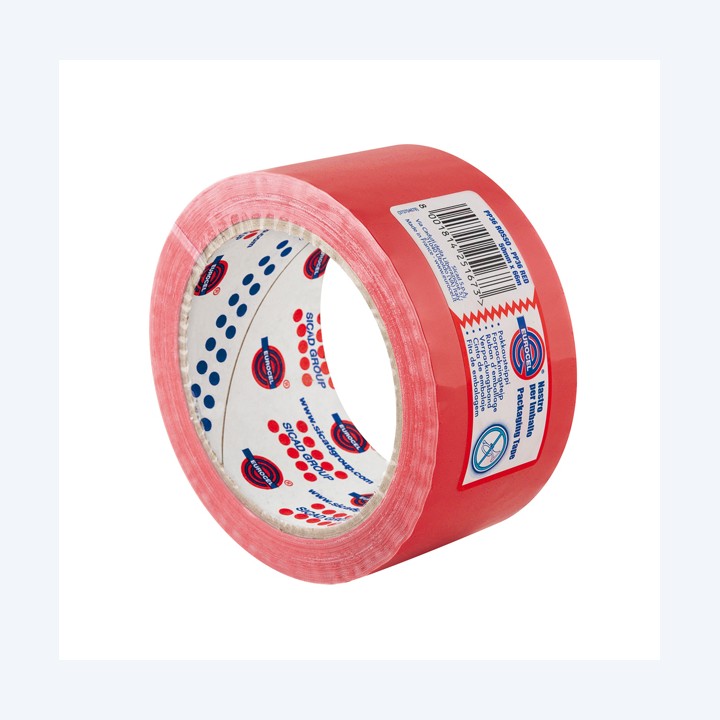 Nastro adesivo PP36NN 5 cm rosso Eurocel | Ecotempo