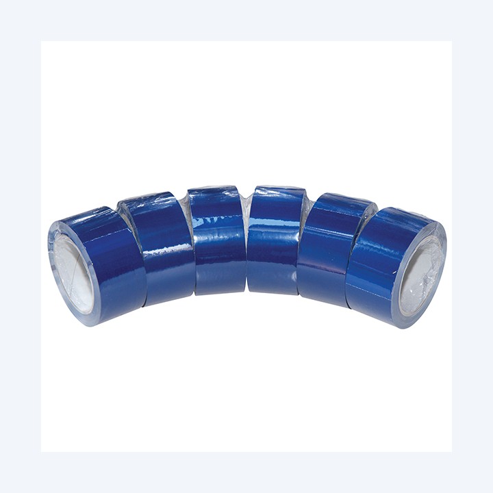 Nastro adesivo 350 5 cm x 66 m PVC blu Eurocell | Ecotempo