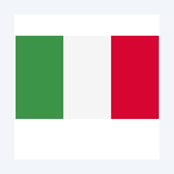 CARTELLI SEGNALATORI Bandiera Italia — 87191 | Ecotempo