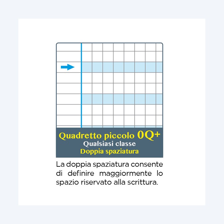 Maxiquaderno Linea Blu One Color A4 5 — 87353 | Ecotempo