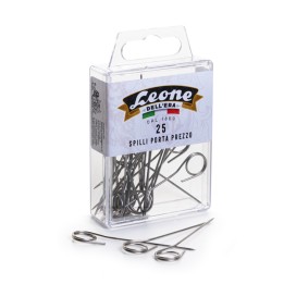 LEONE DELL'ERA Spilli portaprezzi inox — 87591 | Ecotempo