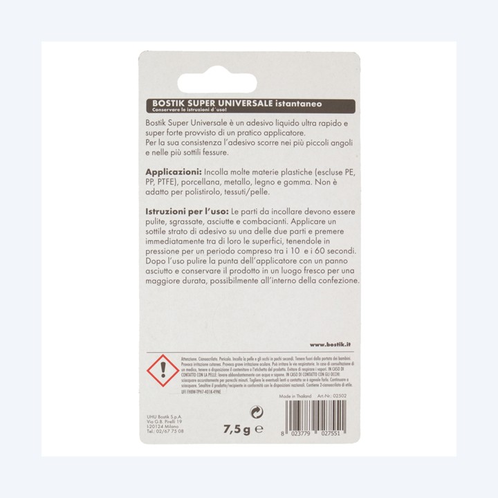 Colla istantanea universale Super 7,5 — 87788 | Ecotempo
