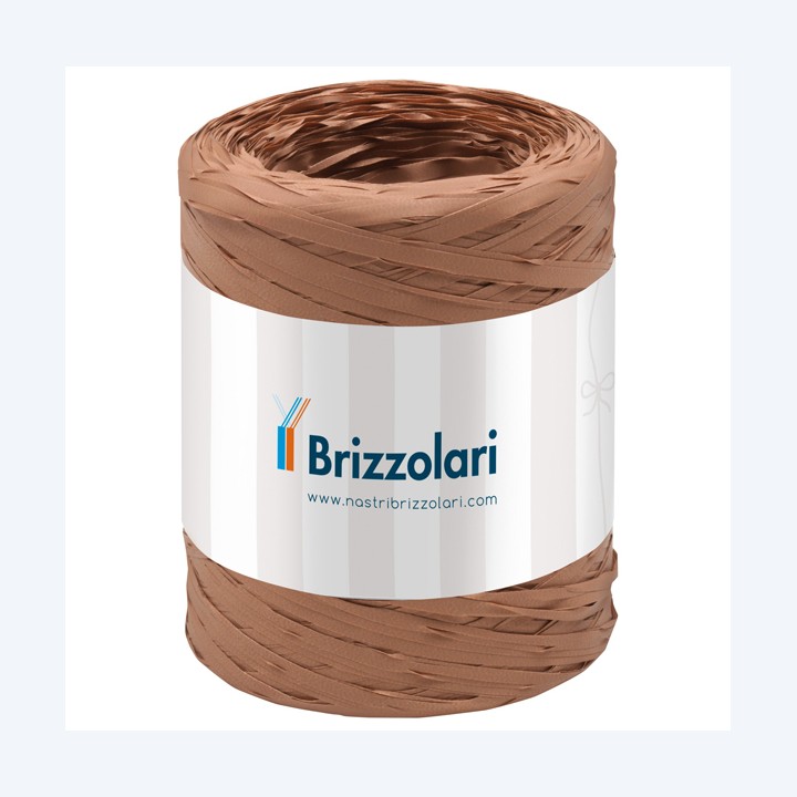 Nastro Rafia sintetica avana 32 5mmx200mt Brizzolari | Ecotempo