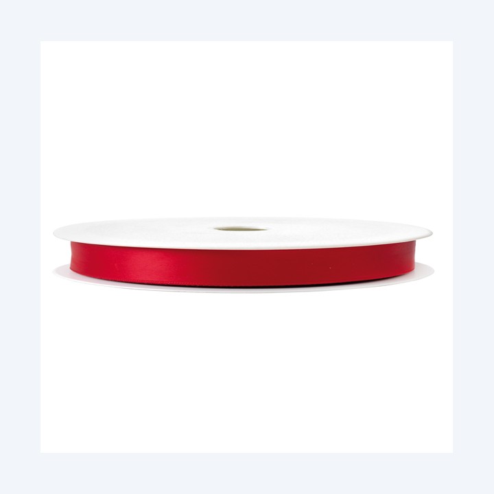 Nastro doppio raso 10mmx25mt rosso 35 Brizzolari | Ecotempo