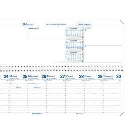 QUOVADIS Agenda settimanale Agendascop — 88279 | Ecotempo