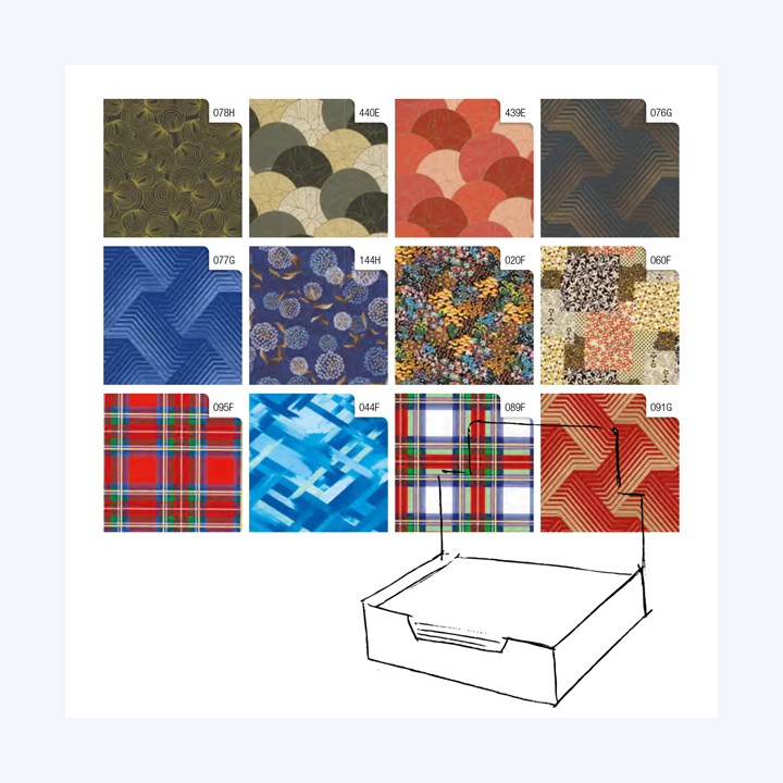 Carta regalo raso Classico 70 x 100 cm — 88309 | Ecotempo