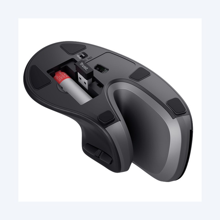 Mouse wireless ergonomico verticale Verro Trust | Ecotempo