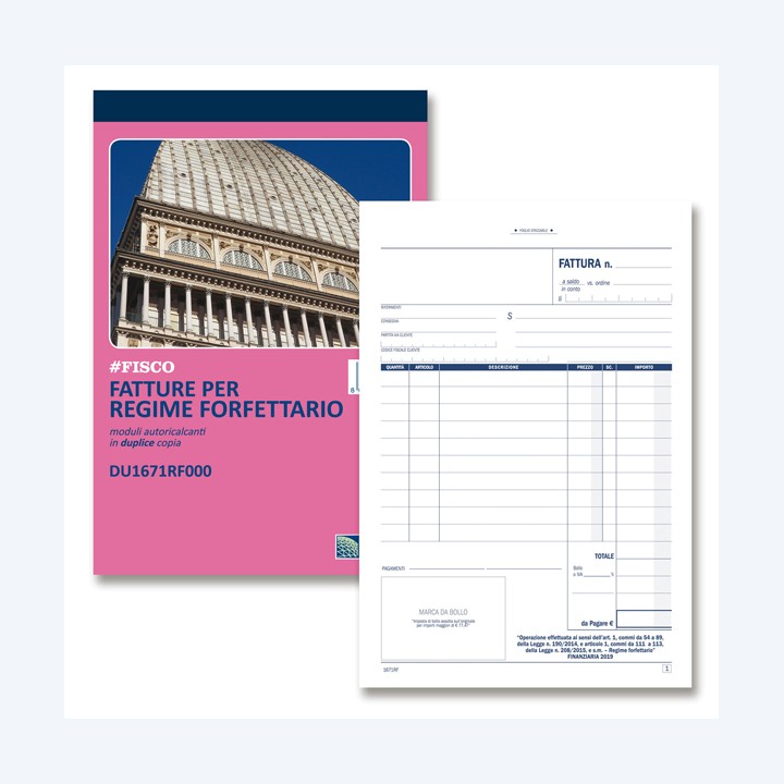 Blocco fatture per regime forfettario — 88596 | Ecotempo