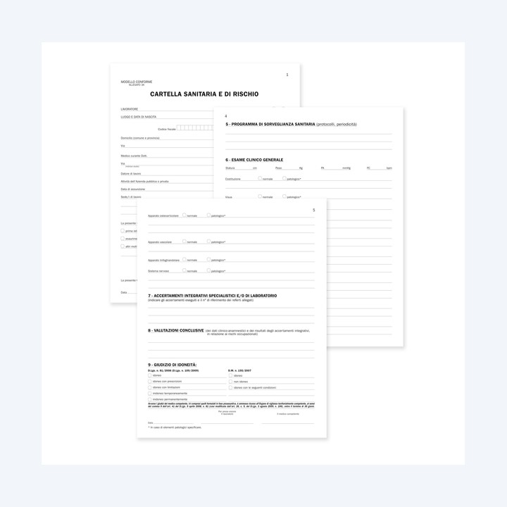 Registro cartella sanitaria di rischio — 88635 | Ecotempo
